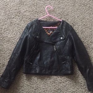 Faux leather Jacket